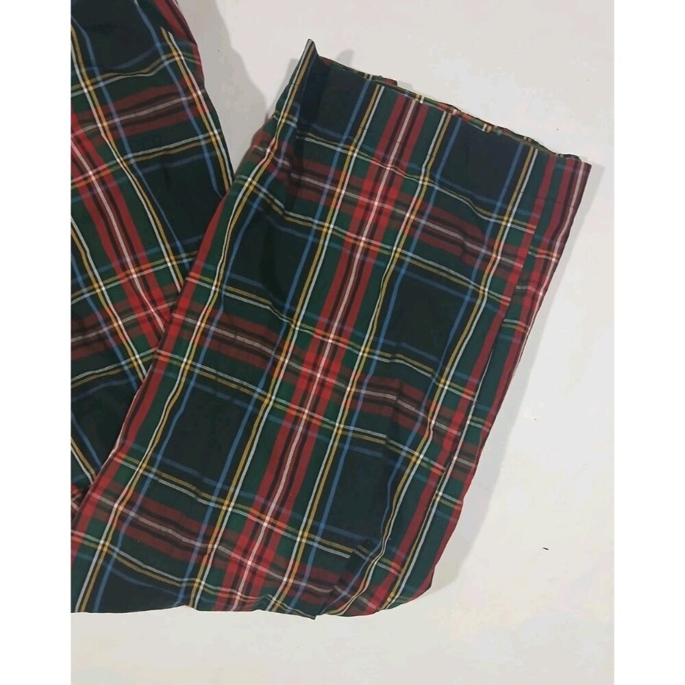J. Crew Factory Plaid Pajama Pants - Red and Green - Picture 8 of 8
